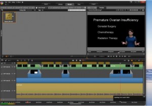 I used Pinnacle Studio as my video editing platform, but any standard program can work fine. I've used iMovie in the past with good results, too.